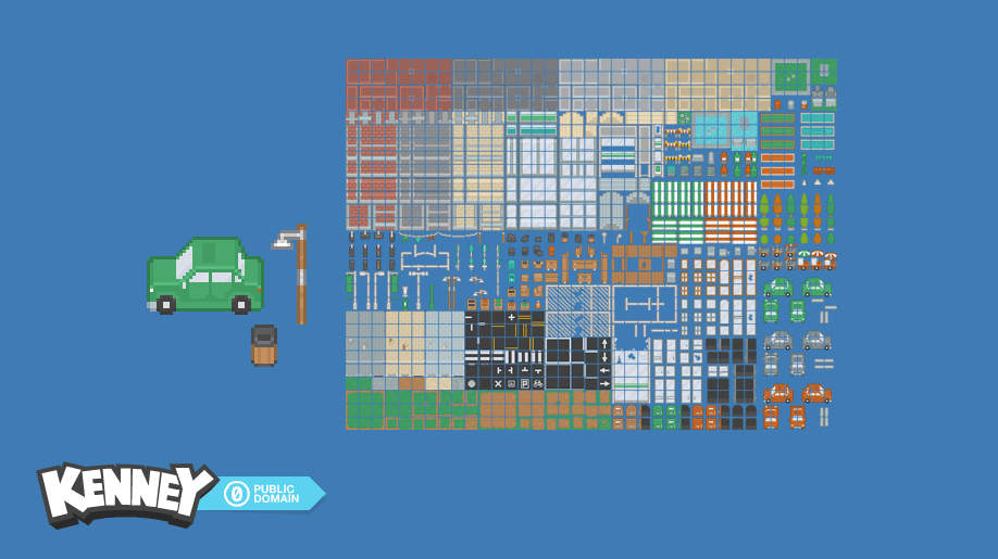 Roguelike Modern City Preview