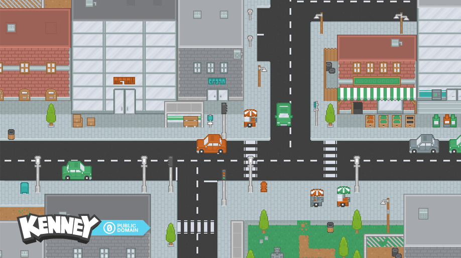 Roguelike Modern City Sample